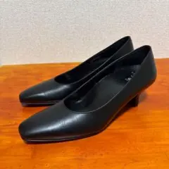 ❀極美品 ワコール サクセスウォーク 24cm 黒 ブラック パンプスのサムネイル