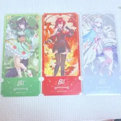 にじさんじ 8周年　8th 特典チケット風カード　さんばか