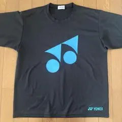 YONEX ブラック Tシャツ 大きなロゴ