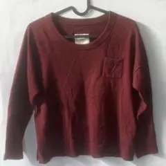 アバクロンビー&フィッチ レディース ニット ワインレッド 赤 トップス