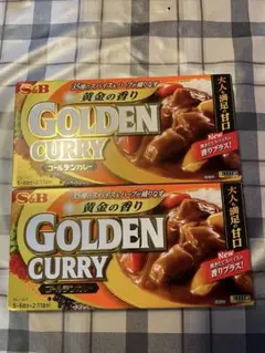ゴールデンカレー 甘口 S＆B 2個セット