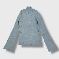 最終値下げ品GRL ハイネックリブセーター M グレー 秋冬 カジュアルきれいめ