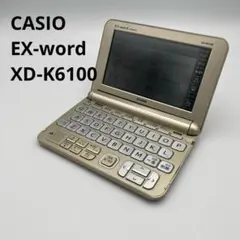 CASIO 電子辞書 EX-word XD-JTZ6000 ゴールド - メルカリ