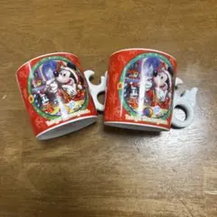 ディズニーランド30周年2013年のクリスマススーベニアマグカップ 2点セットのサムネイル