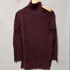 ★ 상태좋음 GAP ギャップ リブ編み タートルネック ニット セーター M相当