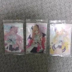 ホロライブ ウエハース 3枚セット