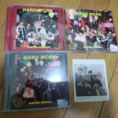 なにわ男子HARD WORKBlu-ray初回限定盤12通常盤