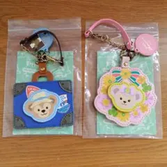 ダッフィー&シェリーメイ　バッグチャーム