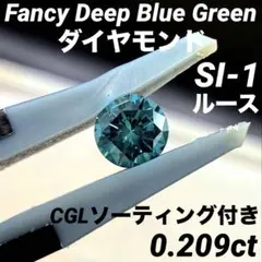 JL54★高級 ブルーダイヤモンド0.209ct ルース CGLソ付き