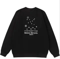 Maison Margiela ブラック スウェット