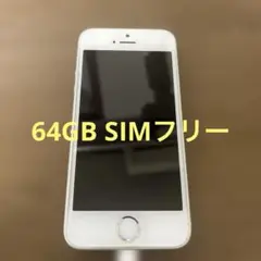 Apple iPhoneSE 64GB本体　SIMフリー