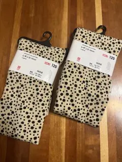 新品　ユニクロ　レーギンス120cm