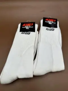 未使用2個セットSSKキッズ野球スポーツソックスBTB白22〜24cmのサムネイル