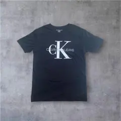 カルバンクラインジーンズ CKロゴTシャツ ブラック 半袖 薄手 新品タグ付き
