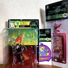 Happyくじ ズートピア B賞 B b フィギュアコレクション 1 ニックのサムネイル