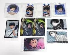 乙骨憂太　呪術廻戦　まるくじ　箔押しクリアカード　ウエハース缶バッジ