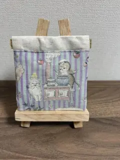 感謝価格 SALE ユキエモン バニティポーチ おやつ入れ ハンドメイド