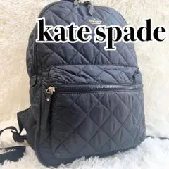 【超人気】 お買得 kate spade リュック キルティング ブラック