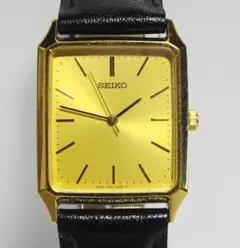 動作品 SEIKO 7N01-5180 レディース スクエア 腕時計 電池交換済