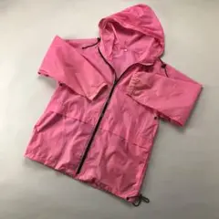 【再出品】ビニールパーカー ピンク