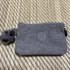 Kipling コインケース 小銭入れ グレー