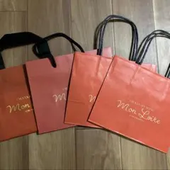 Mon Loire ショップ袋 4枚セット