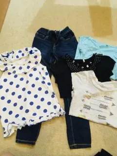 女の子5歳〜120cm カジュアル5点セット