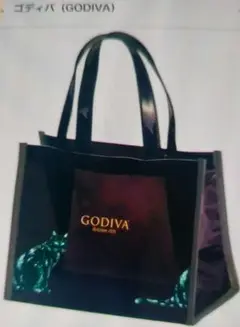 【新品】GODIVA2025ハロウィーン限定ブラックキャットデザイントートバッグ