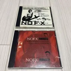 NOFX CD 2枚セット 「RIBBED」「MAXIMUM ROCKNROLL