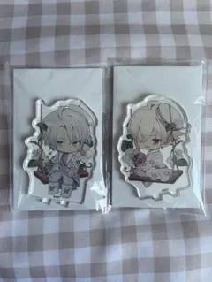 アイナナ アニカフェ ミニアクスタ ２点セット　九条天　八乙女楽