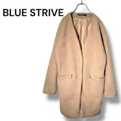 ブルーストライブ　ふわもこ ボアコート　ベージュ　Mサイズ　レディース　アウター