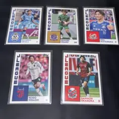 topps スポーツトレーディングカード Jリーグ インサートカード1984