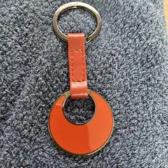 FURLA キーホルダー オレンジ ゴールドのサムネイル