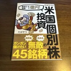 たぱぞう式米国個別株投資 : 最速で資産1億円!