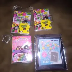 3個セット トレーディング シールブックキーホルダー