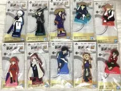 銀魂　銀魂展　一番くじ　H賞　ラバースタンド　 コンプリートセット
