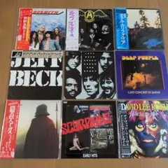 洋楽LPレコードまとめ売り 9枚セット