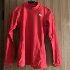 Kappa レッド 長袖インナーウェア★サイズS★状態良