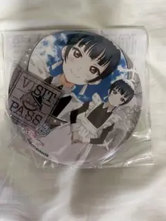 ラブライブ　サンシャイン 浦の星女学院購買部 公式デカ缶バッジ　善子ver.