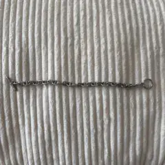 シルバーチェーンブレスレット