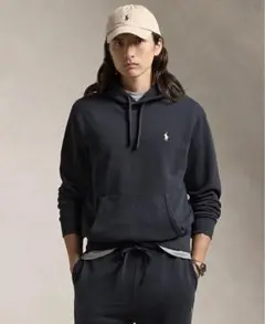 polo ラルフローレン　ループバック フリース フーディ