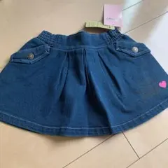【値下げ】タグ付き新品未使用 JENNIデニムスカート120cm