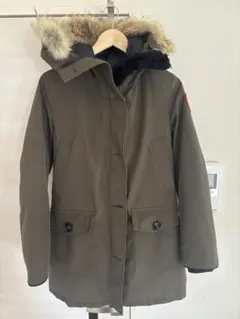 CANADA GOOSE オリーブ ダウンジャケット S ブロンテ