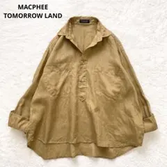 人気完売マカフィートゥモローランドリネン刺繍エンブロイダリーブラウスボリューム袖 人気完売マカフィートゥモローランドリネン刺繍エンブロイダリー