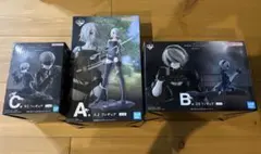 一番くじニーアオートマタ　A賞 A2 B賞 2B C賞 9S フィギュア+D賞