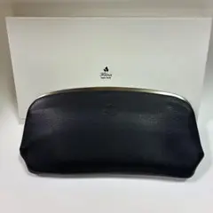 folnaブラック レザー がま口長財布のサムネイル