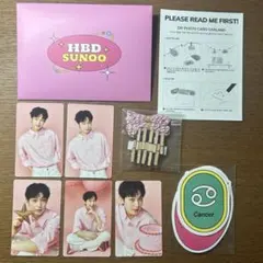 HBD SUNOO（センイルグッズ2022） ENHYPEN ソヌ SUNOO センイルグッズ 5点セット | Shop at Mercari from