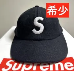 24時間以内発送 完売品 希少 黒 Wool S Logo 6-Panelのサムネイル