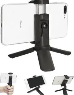 各種 スマートフォン 対応 360度回転 折りたたみ 軽量 小型 ミニ 三脚のサムネイル