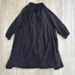 アメリカンラグシー購入 navasana ＊ ふんわりチュニック 真鍮ボタン